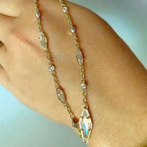 Gold Adjustable Debra Necklace